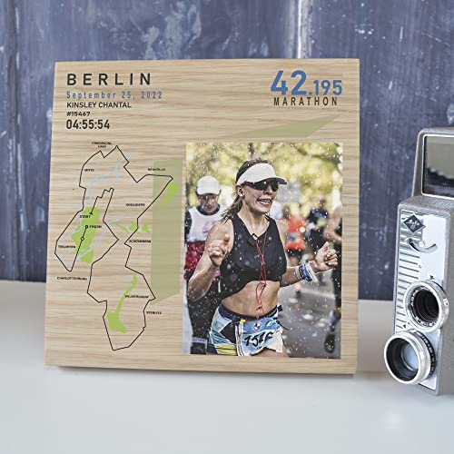 Cadre photo personnalisé Marathon de Berlin – Photo de course