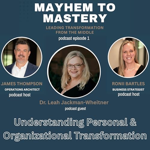 Understanding Personal & Organizational Transformation with Dr. Leah Jackman-Wheitner cover art