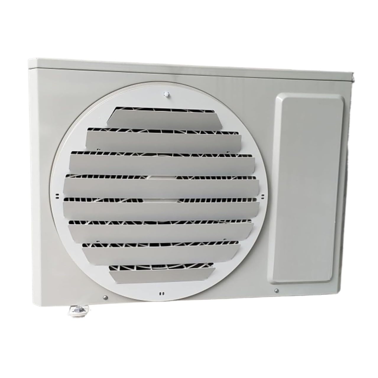 QCKNKMGG Air Conditioner Outdoor Unit Deflector, Air Conditioner Deflector, 43-60 cm, Galvanized Sheet(60cm/23.6in)