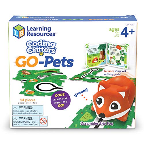 Learning Resources LER3097 Coding Critters Go Pets Scrambles The Fox, Screen-Free Early Coding Toy For Kids thumb #3