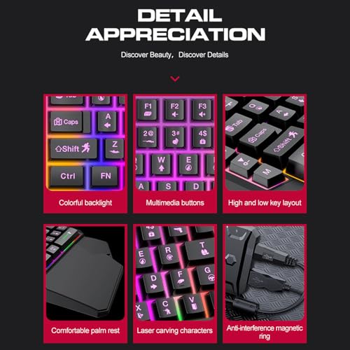 Clavier de jeu mécanique programmable 1 main avec switches réactifs