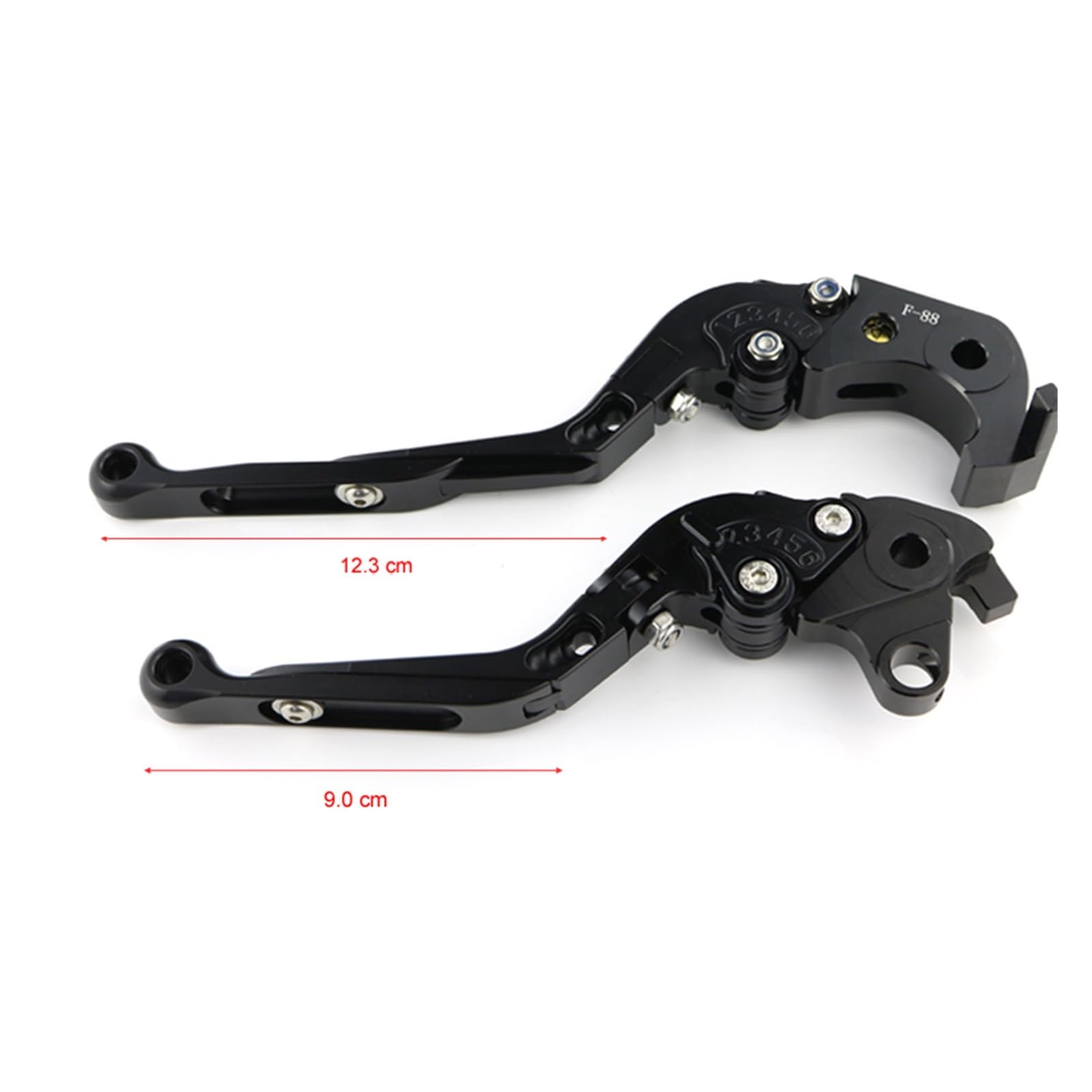 Leva Freno E Frizione Regolabile Pieghevole Per Suzuki GSX-R 600 2004-2005 E GSX-R 750 2004-2005 – Blu