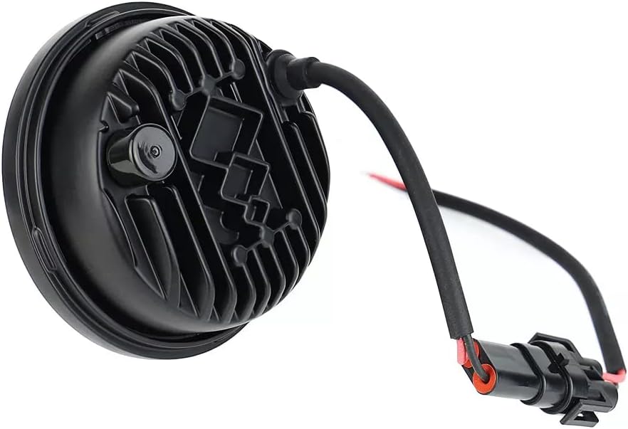 Eagle Lights 8700BG2P Black Generation II 4.5 4-1/2 Inch LED Passing/Spot Lamp/Auxilliary Light Kit Compatible With Harley Davidson and Indian Motorcycles