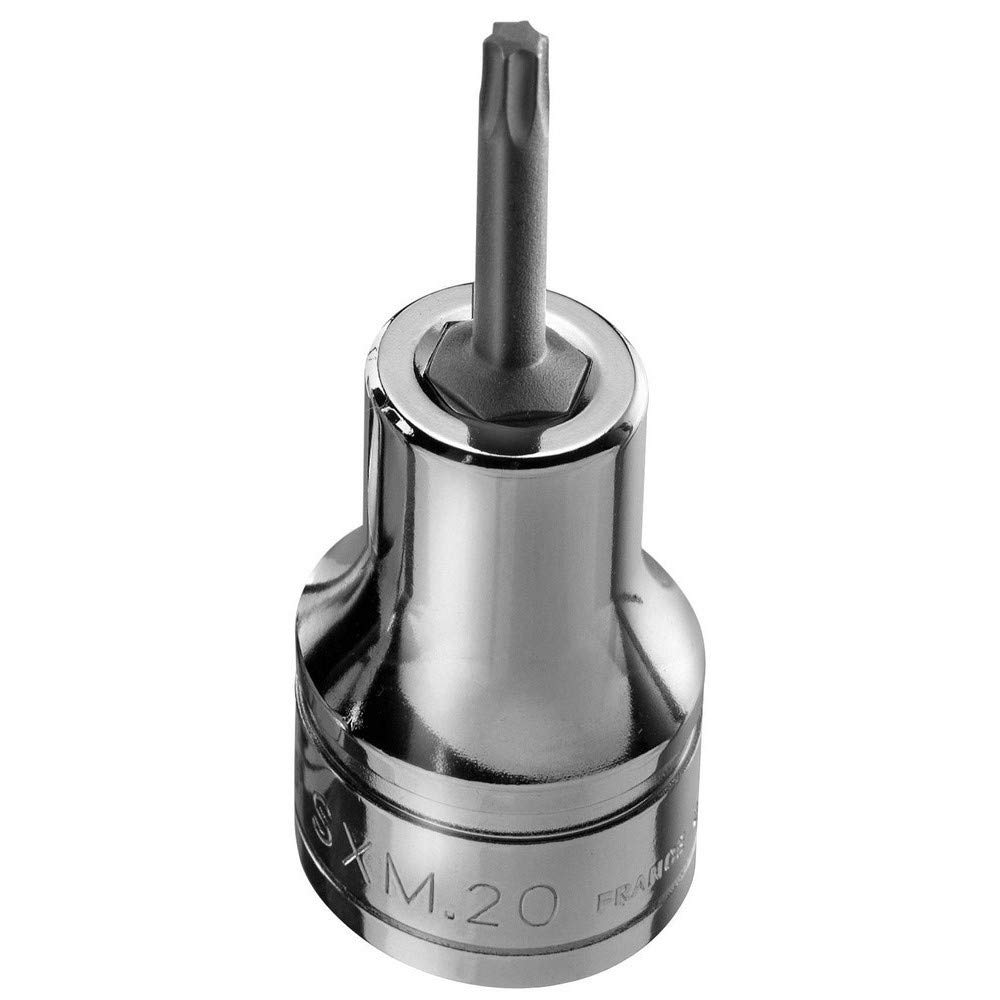 FACOM SXM.25 Series SXM 1/2" Drive Torx Bit Socket, T25 Torx, 4.40 mm Size