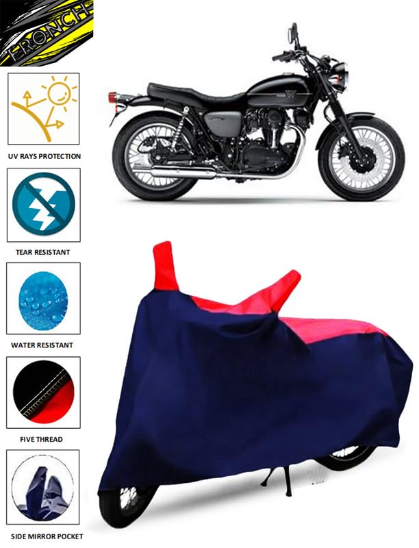 Image of Waterproof Bike Cover for Kawasaki W800 Cafe (SCOOTY Compatible)