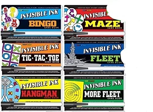 Invisible Ink: Yes & Know Game Books 