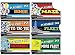 Invisible Ink: Yes & Know Game Books "Bingo", "Tic-Tac-Toe", "Hangman", "Maze", "Fleet" & "More Fleet" Activity Books Gift Set Bundle - 6 Pack