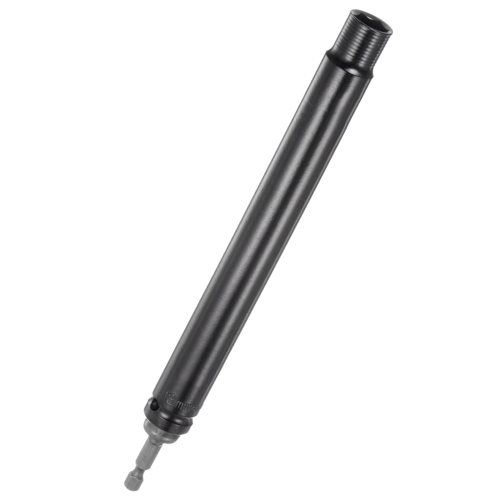 TA-VIGOR Extra Long Hollow Socket, 13mm x 200mm Deep Well Nut Driver with 1/4" Quick-Change Hex Shank, High Carbon Steel Impact Socket for Power Drill, HVAC & Overhead Work