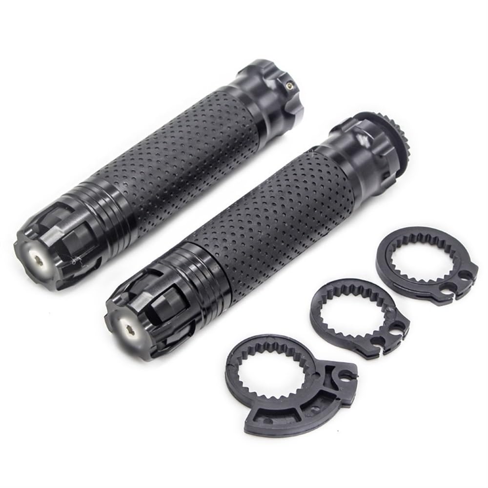 Puños de manillar de 22mm para moto universal en color negro