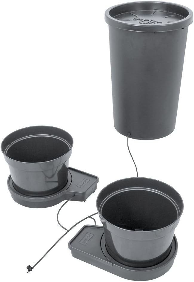 PLANT IT 01-075-050 Gogro Automatic Watering System, 15 L, Black