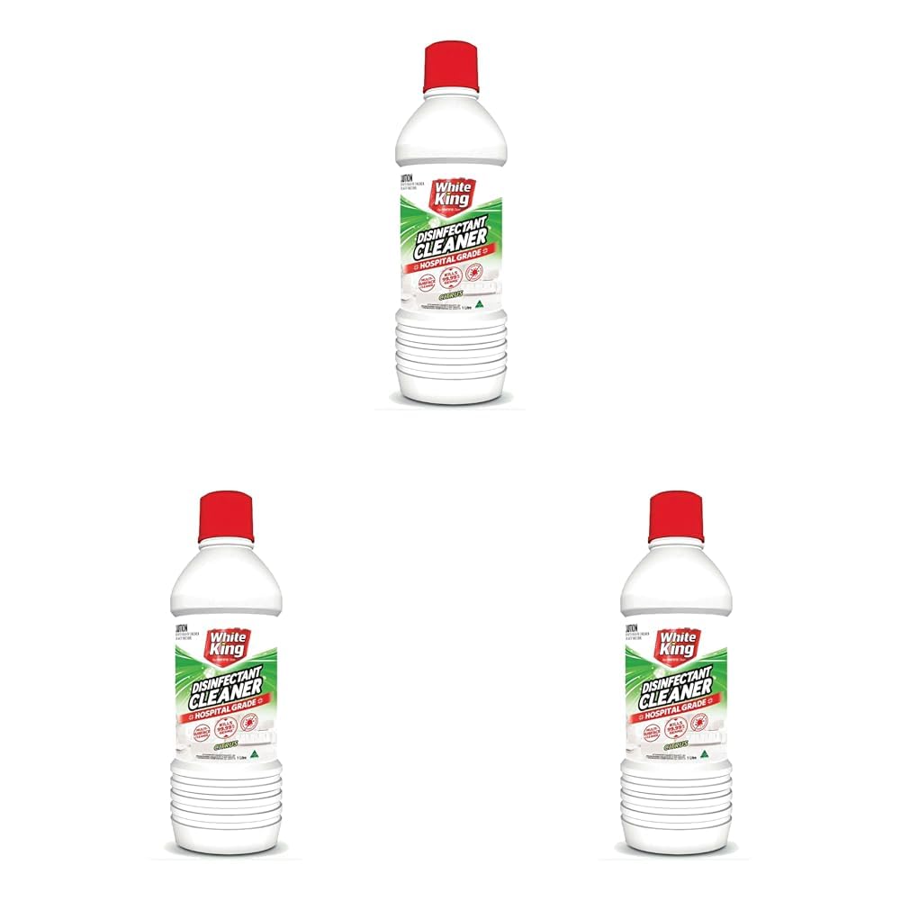 Whiteking Disinfectant Cleaner Gel - Powerful Home Surface Disinfectant - 1L Pack of 3