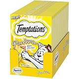 TEMPTATIONS Creamy Purrrr-ée with Chicken Cat Treats, (44) 1.7oz Pouches