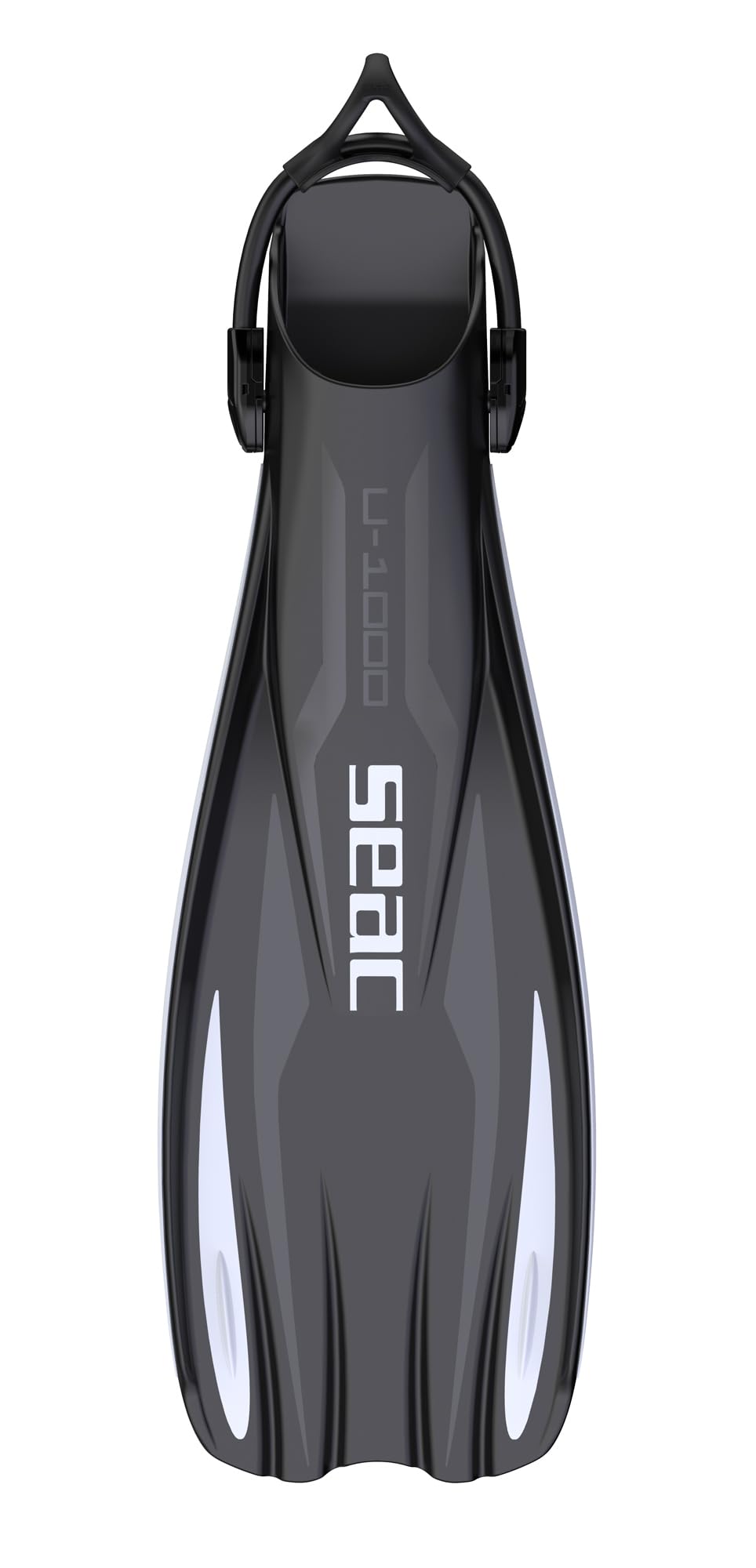 SEAC U-1000 Aletas de Buceo para Uso recreativo y Profesional, Unisex Adulto