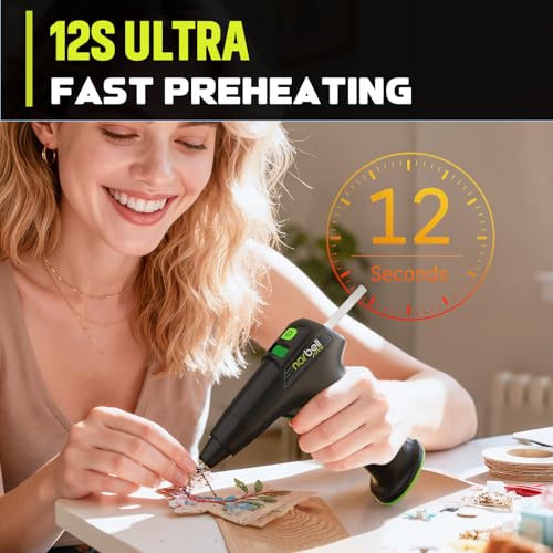 Cordless Hot Glue Gun Kit with 60 Sticks - Use Code HM6YTBYO - Image 2