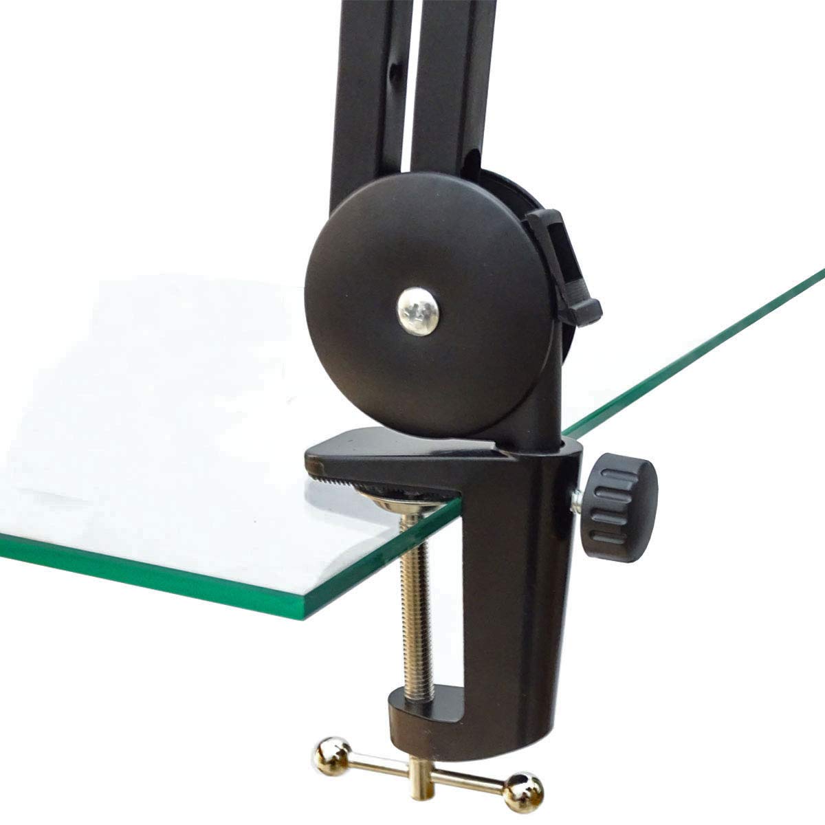keepdrum MS138 Gelenkarm-Stativ Mikrofonarm + MS088SV Mikrofon-Spinne für Rode Mikrofone