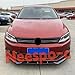 NEESPOC Front Bumper Lip Splitter Spoiler Fit for Volkswagen VW Jetta MK6 2011-2014 S/SE/SEL/TDI/Base, Gloss Black 3pcs Air Chin Body Kit Exterior Accessories