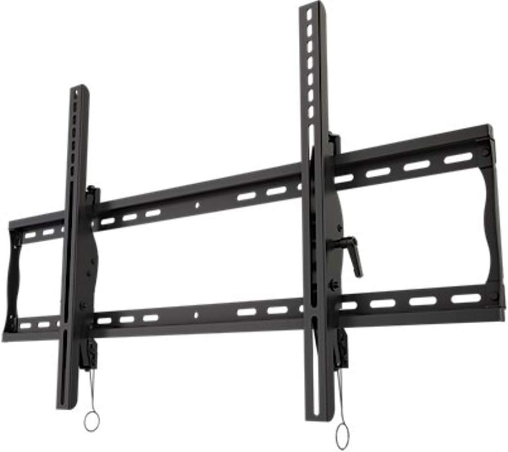 T63A Universal Tilting Wall Mount for 37" to 90" Flat Panel Screens with Post Installation Leveling Television Mount