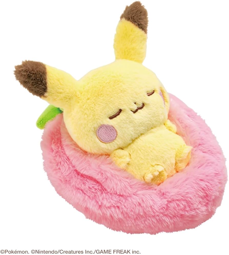 ポケモン ピカチュウぬいぐるみ（ばんざい） TOMY TOMY 初期 にっこり