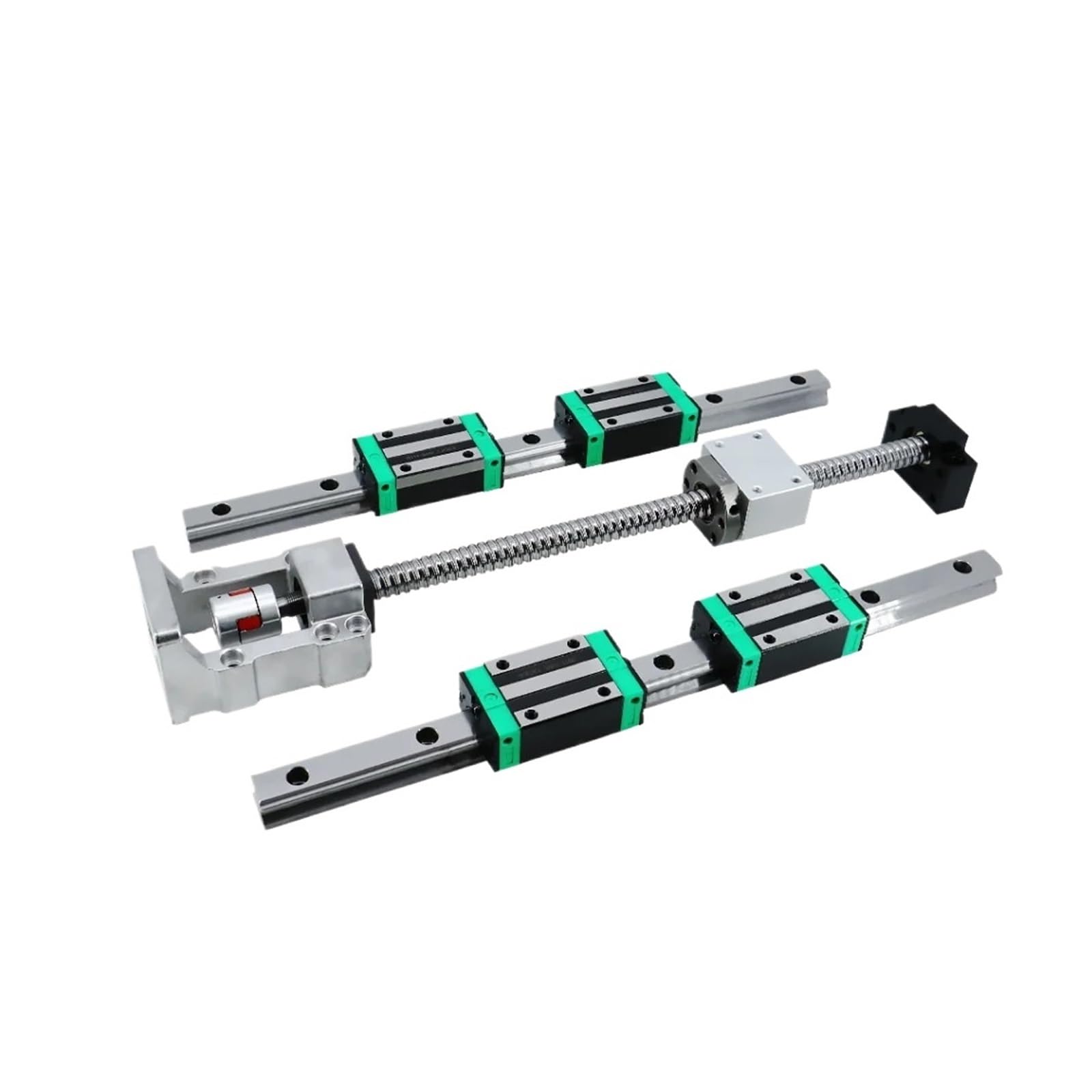 Metal Ball Screw nut CNC Motion Kit HGR20 Linear Guides +Sliders Blocks+Ball Screw SFU2005 +Motor Mount HM15-57(800mm)