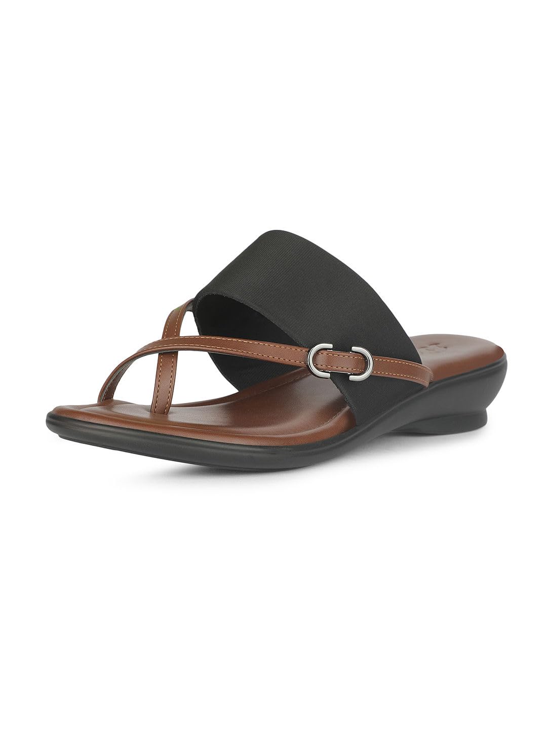Women Toe Ring Wedge heel sandal-image-5