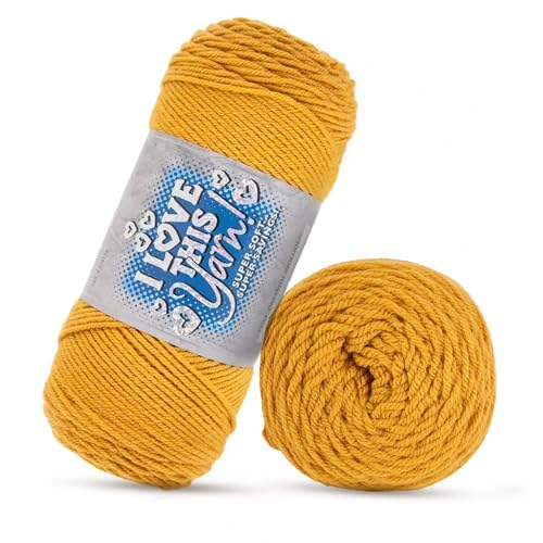 Image of Hobby Lobby Sungold I Love This Yarn 355 Yards