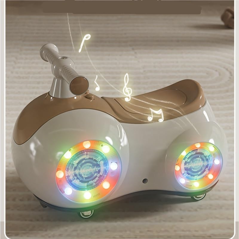 Miniatura 6 de Coches de juguete para niños y niñas, autos de empuje con remolque pequeño, luz y música antivuelco (verde)