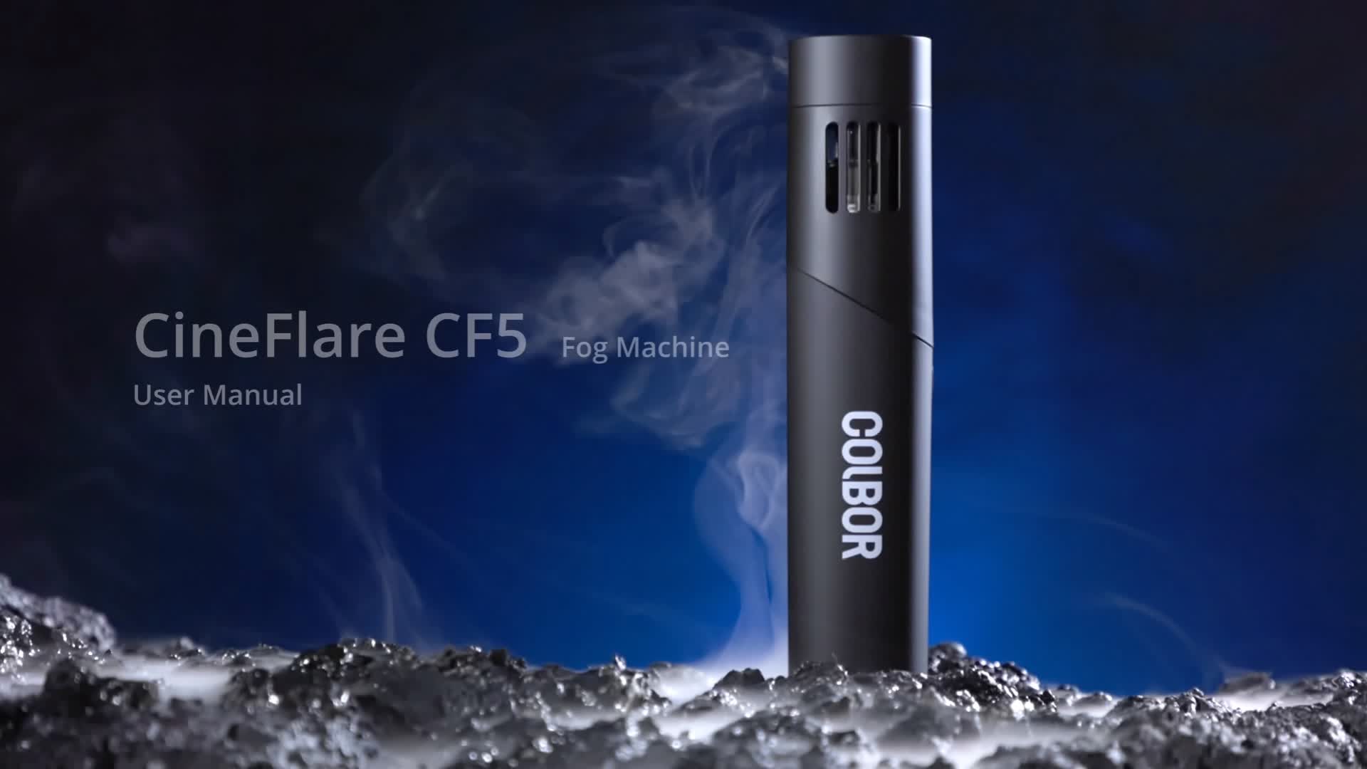 Amazon.com: COLBOR CF5 Smoke Fog Machine with a Fan and RGB Lights