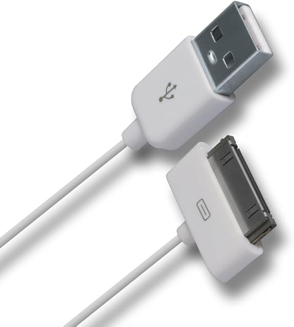 USB Sync Cable for iPhone 4 & 4S - White