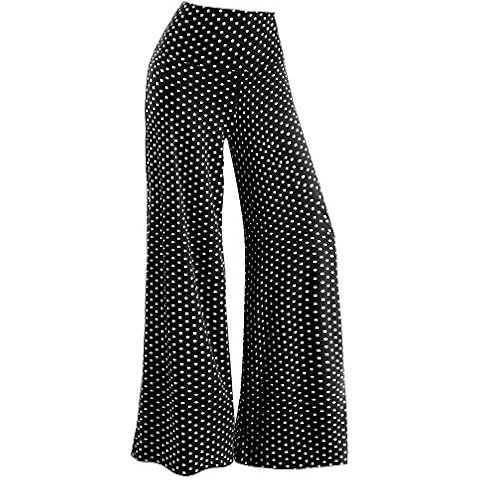 Arolina Women's Stretchy Wide Leg Palazzo Pants Cover