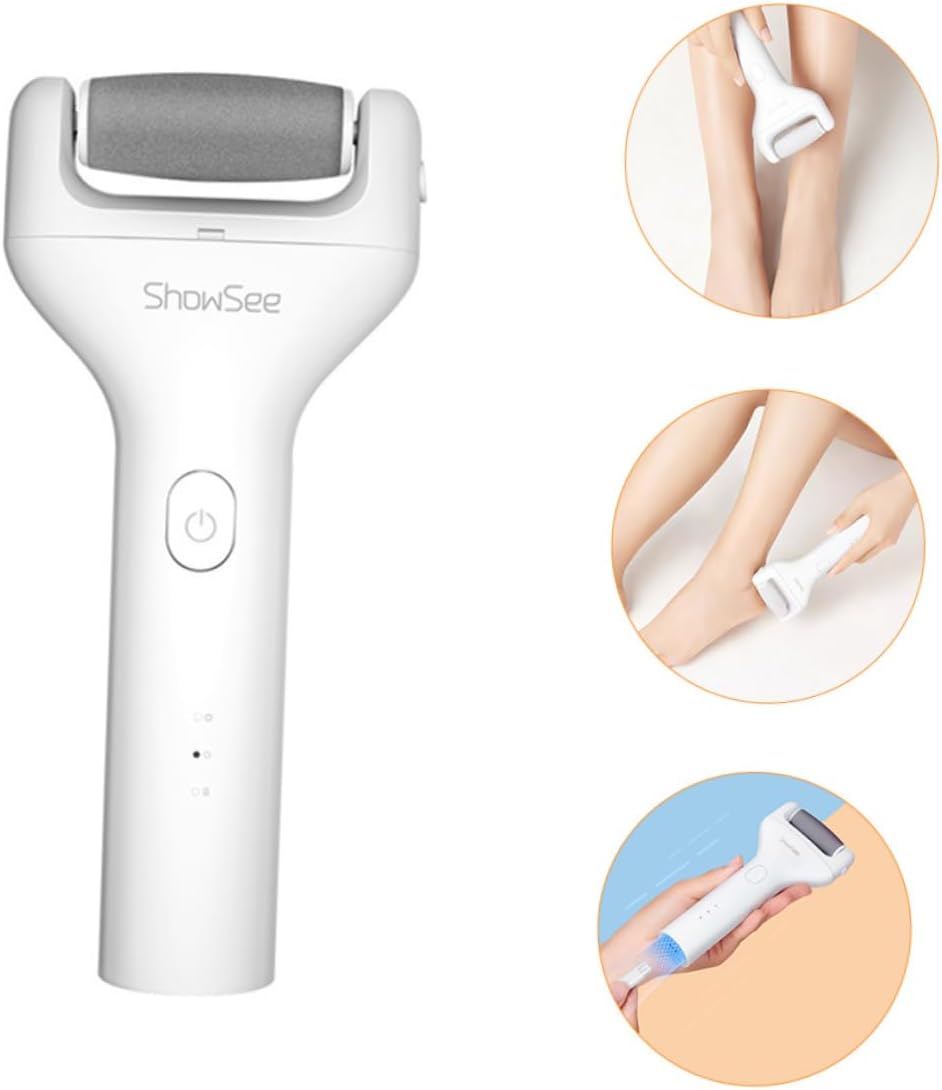 1set Portable Foot File Pedicure Tool for Feet Care Beauty Rechargeable Electric