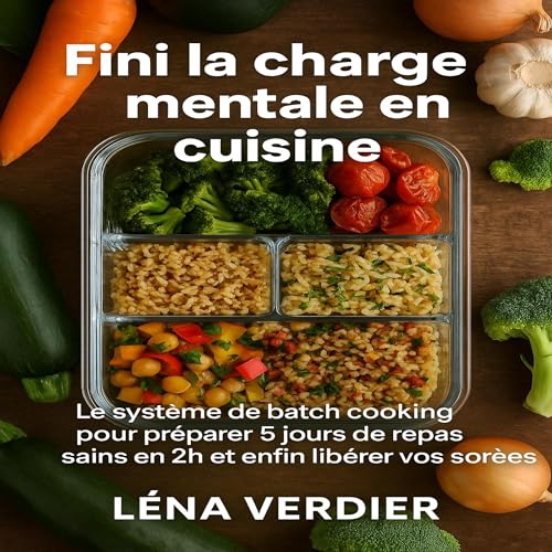 Page de couverture de Fini la charge mentale en cuisine