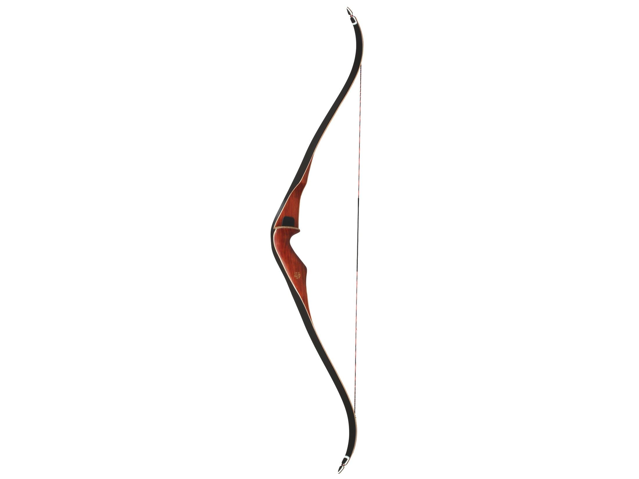 Bear Archery Super Mag 48 Recurve Bow Africa Babinga Wood Riser Maple and Fiberglass Limbs