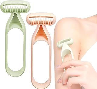 Vexton 2 PC Reusable Hair Removal Travel Body Razor with Steel Blade for Smooth Arms, Legs, Underarms & Bikini Line (Pack ... Price In India