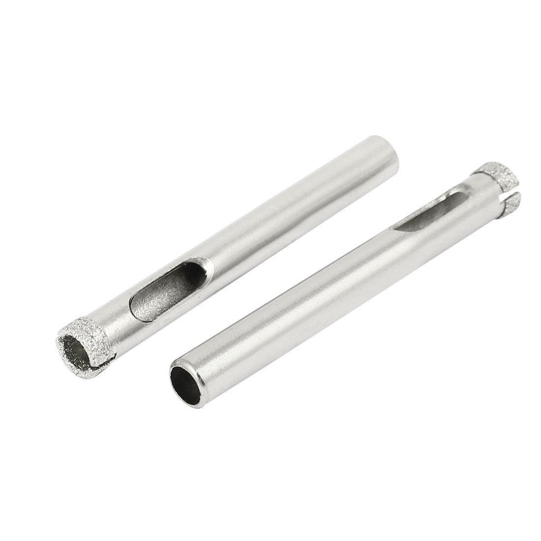 Aexit 8mm Cutting Hole Saws & Accessories Dia Diamond Coated Tile Glass Drill Bit Hole Hole Saw Sets Saw 2pcs