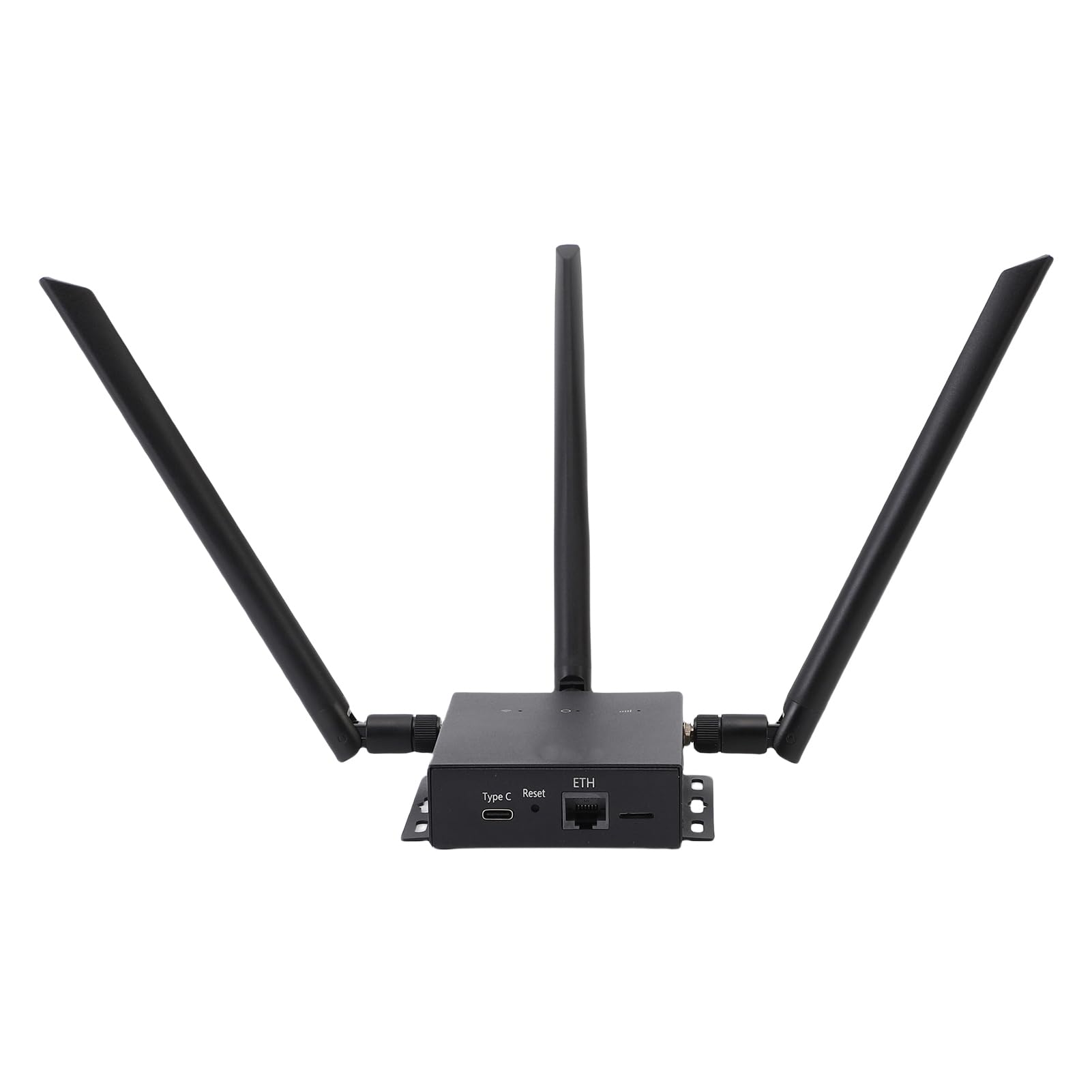 ASHATA Bezprzewodowy Router 4G LTE z Gniazdem Karty SIM, Bezprzewodowy Mobilny Hotspot Wi-Fi CPE 300 Mb/s z 3 Antenami Wersja Europejska Obsługa do 32 urządzeń dla Pojazdów Ciężarowych