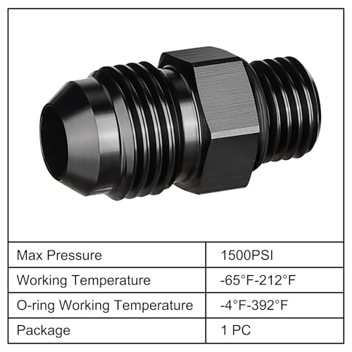 Image of EVIL ENERGY 6AN Flare to AN4 ORB Male O-Ring Fitting Adapter