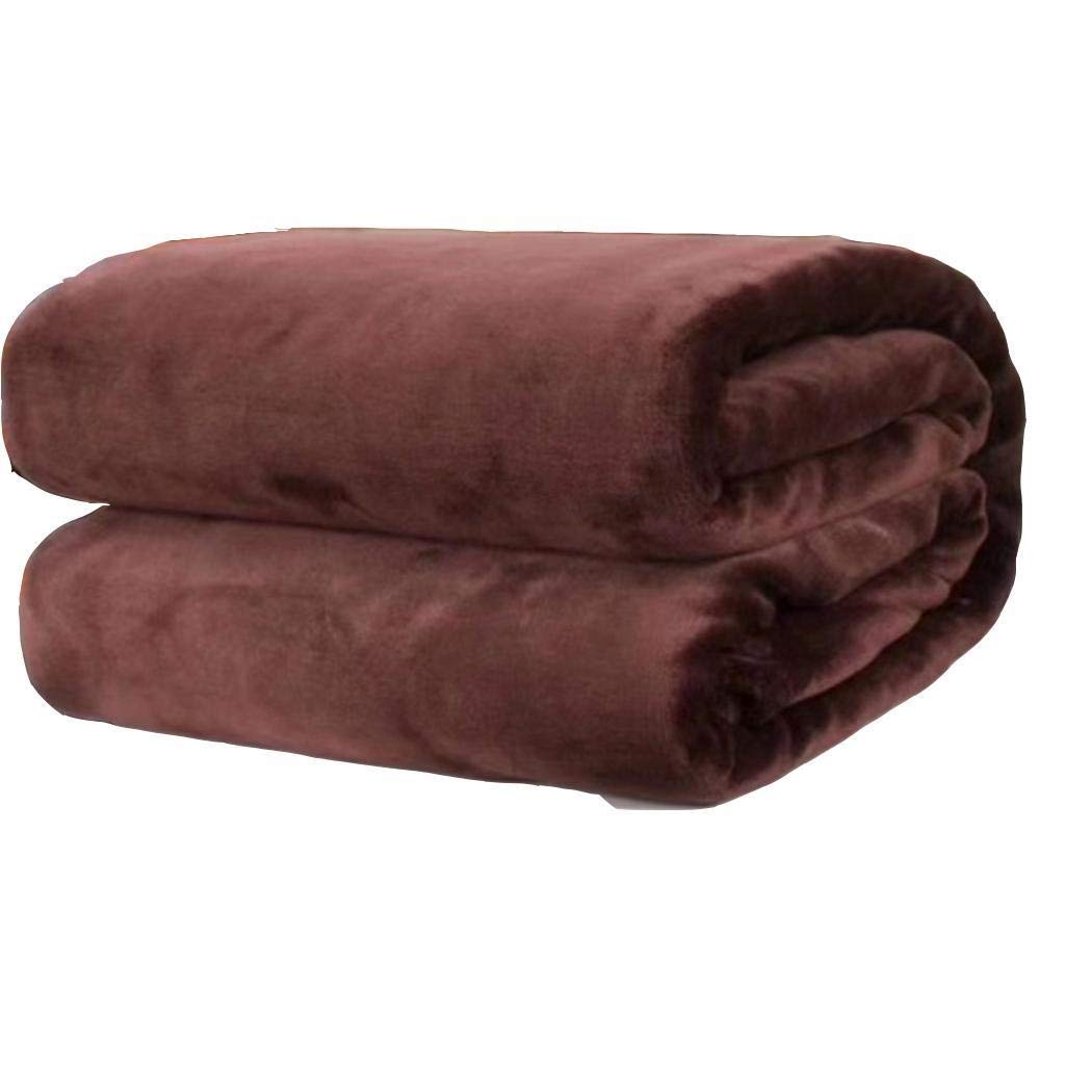 JinsChen Flannel Fleece Blanket Throw,Warm Winter Bed Sofa Plush Microfiber Blanket 1PC