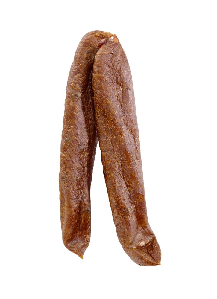 Almgourmet - Kitzbüheler Kaminwurzen mit Knoblauch - 12 Stück - knackige Rohwürste aus Rindfleisch - mit angenehmer Knoblauchnote