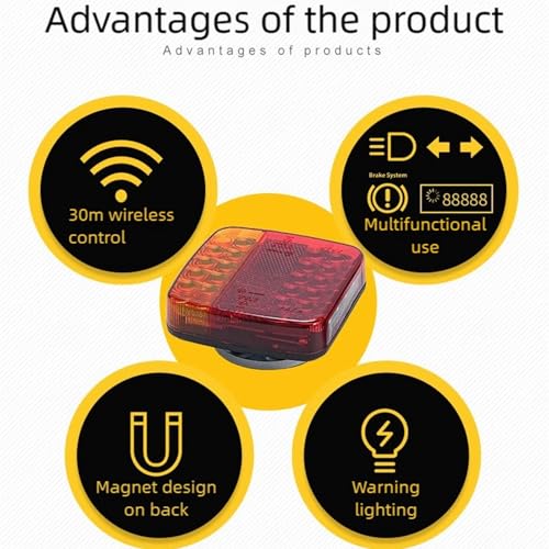 Morgan LED Amber Corner Cap Light OEM Old Style Trailer Truck Supreme Olson