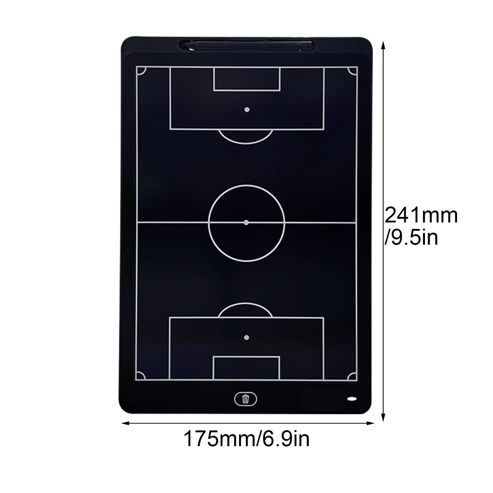 Pizarra Táctica de Fútbol LCD, Pizarra Magnética de Entrenamiento de Fútbol