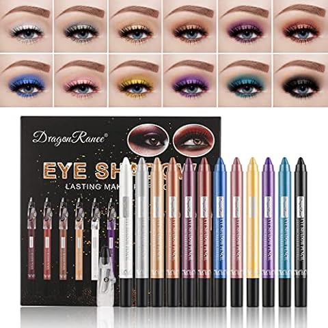 12 Colours Waterproof Matte Eyeshadow Pen Set Cover