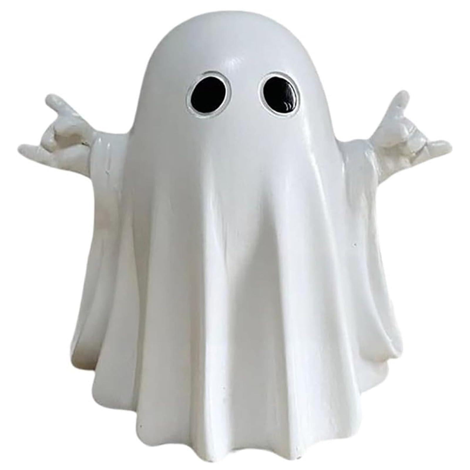 Qylazune Women's Green Halloween Decorations Cute Finger Ghost Ornaments Spooky Funny Table Statue Ornament For Outdoors Prank Party, Halloween Decoration Indoor And Porch For Teens And Men Cute Hallowee Humor Prop