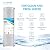 CTO20BB 5 Micron 4.5" x 20" Carbon Block Water Filter Set – Replacement Cartridges for Whole House and Under Sink Systems, Universal Standard Size (1, 20 x 4.5)