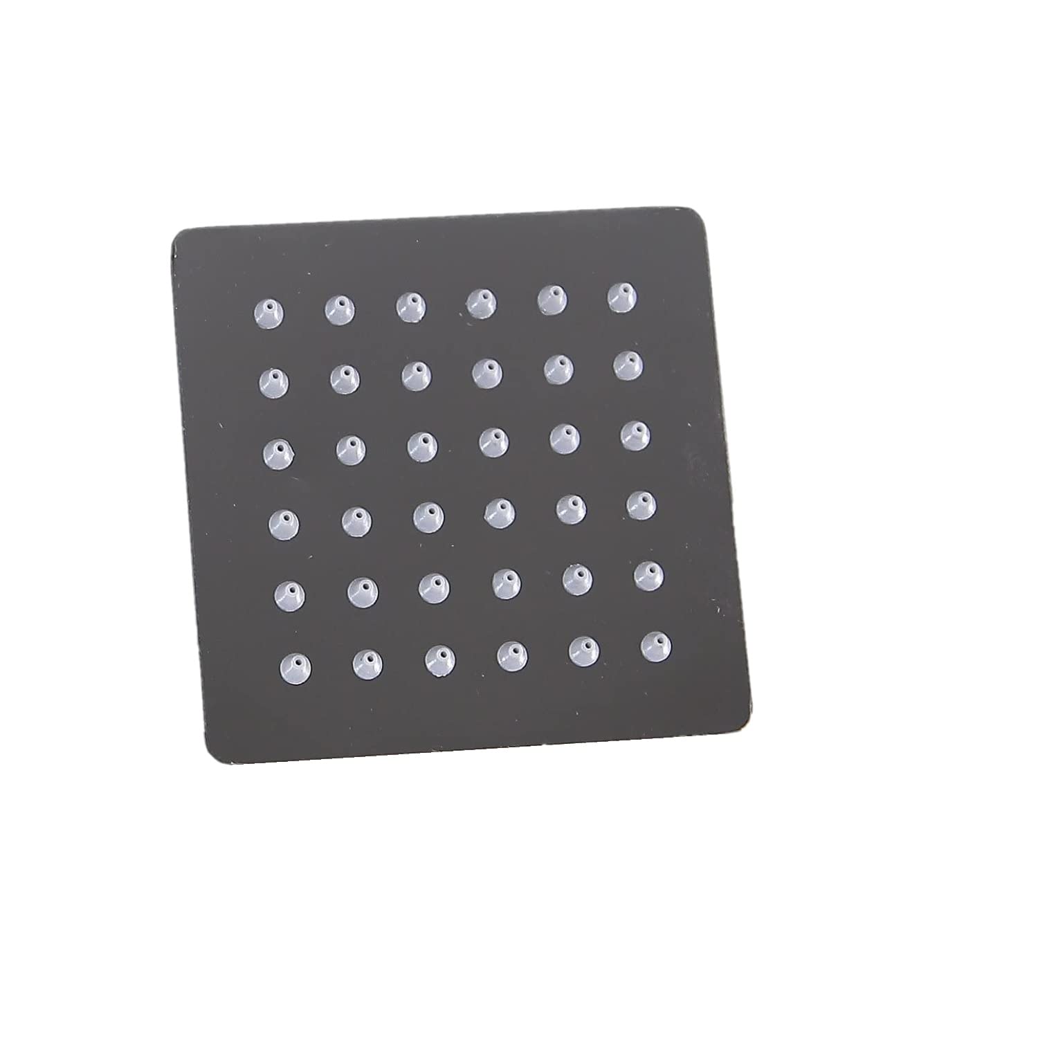 ZENZERO® - SOFFIONE DOCCIA in acciaio inox - ugelli anticalcare - getto a pioggia - Pezzi 1: (15x15cm QUADRATO)