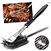 Cepillo Barbacoa DE Limpieza Cepillo 3 En 1 de Altas Prestaciones Limpia Barbacoa- Cerdas de Acero Inoxidable para Asar Porcelana, CarbóN, Gas, Electricidad Parrilla, Cepillo para Parrilla Accesorios