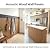 Wood Slat Wall Panels - 4 Pack 47.2" × 23.6" - Acoustic Panels Noise Reduction for Home Office Studio, 3D Fluted Sound Dampening Absorbing Panels, Walnut