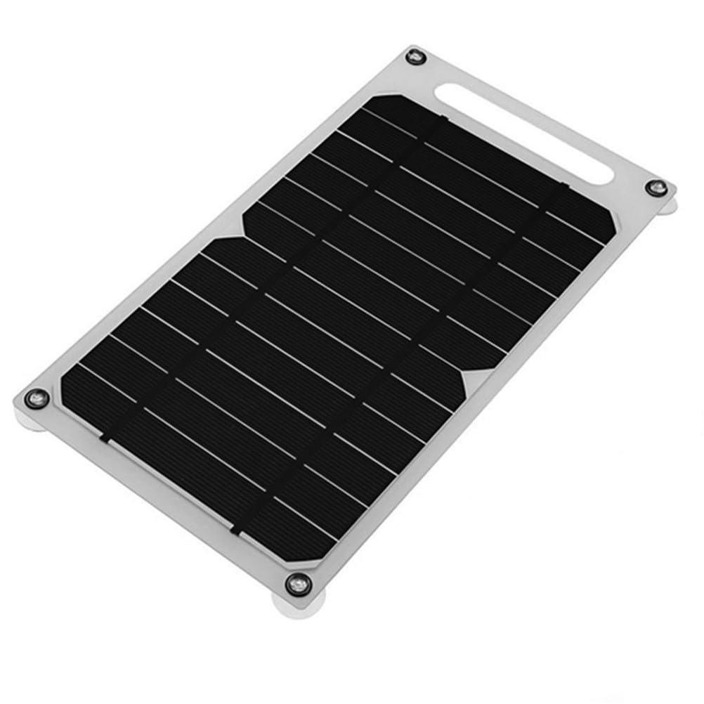 100W Przenośny panel słoneczny z ładowarką USB do telefonu na zewnątrz | Lekka jednostronna ładowarka słoneczna z karabińczykami i przyssawkami, wodoodporna IP65 do wędrówek, kempingu i podróży