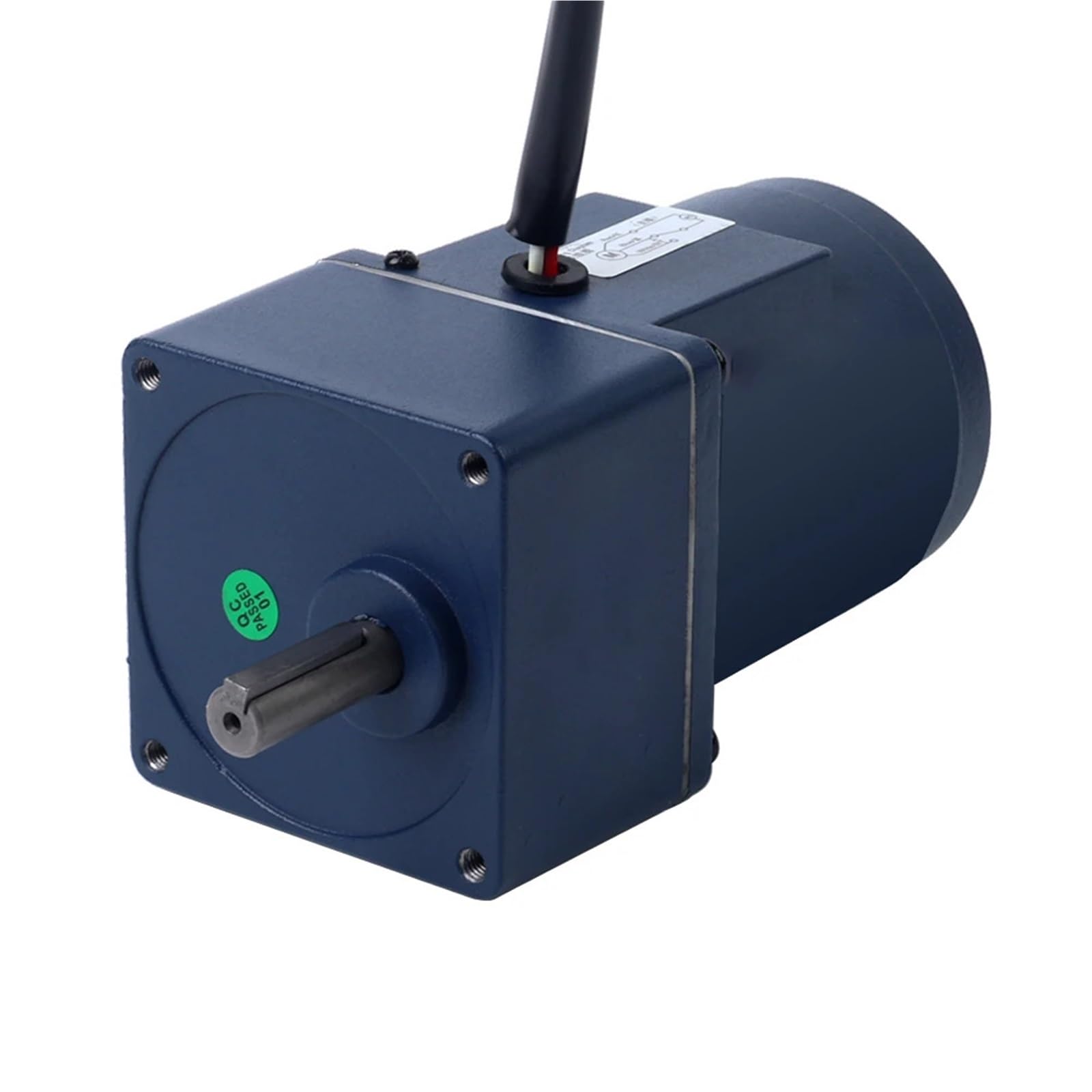 15 W Mikro-Wechselstrommotor, 220 VAC, Induktionsmotor, Untersetzungsgetriebe, 50 Hz, 70 mm, einphasiger Motor(13.5RPM)