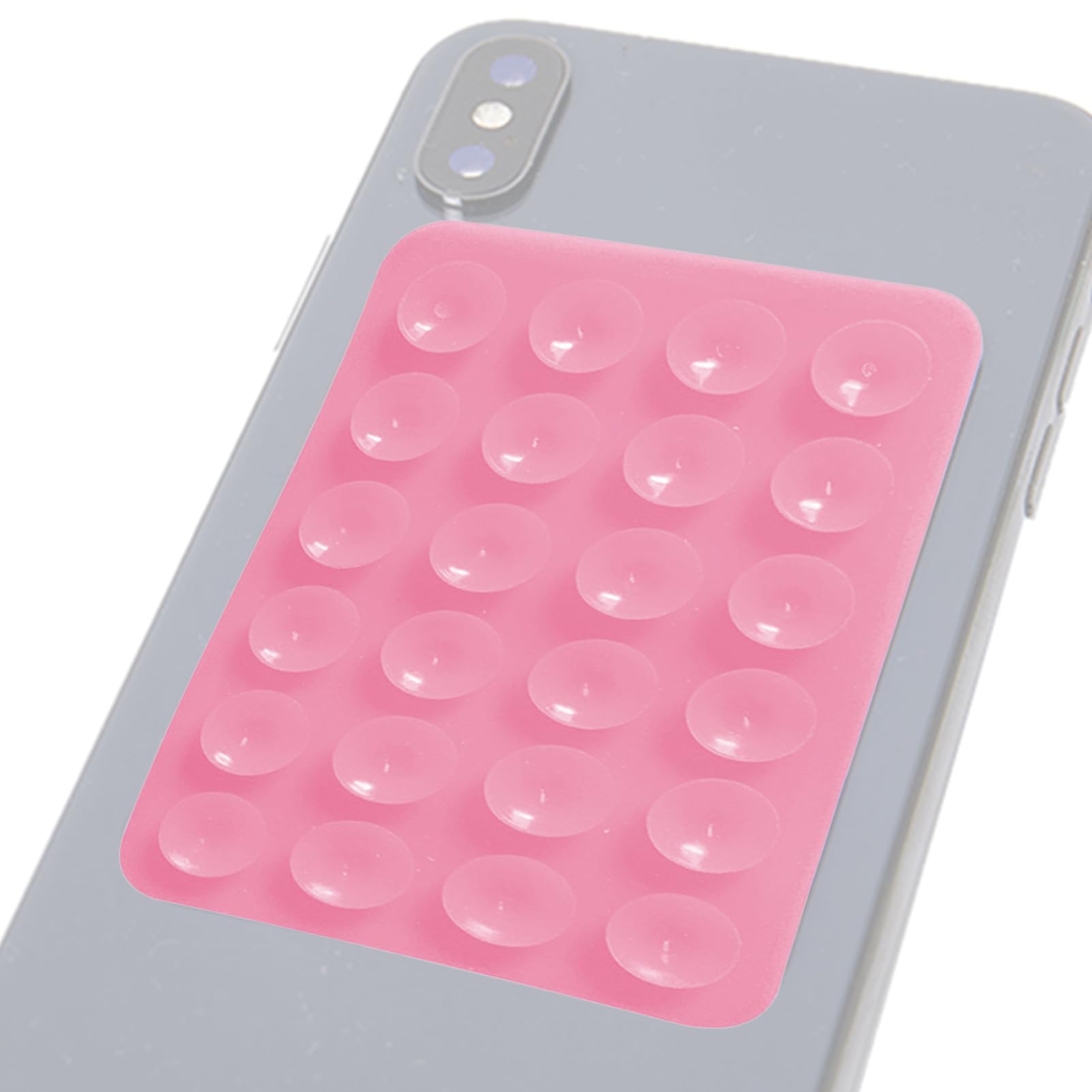 Ventosa Universale Per Telefono In Silicone - Supporto Auto A Doppia Aspirazione Per Superfici Lisce