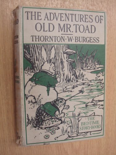 The Adventures of Old Mr. Toad B000KHBLBU Book Cover